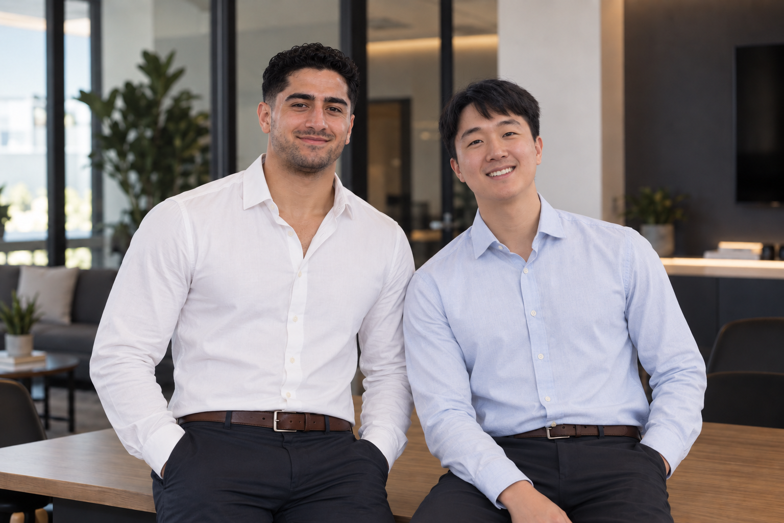 TJ and John, founders of Tiam John Agency